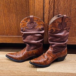 Women’s Ariat 13898 Alligator Print Slouch Boots